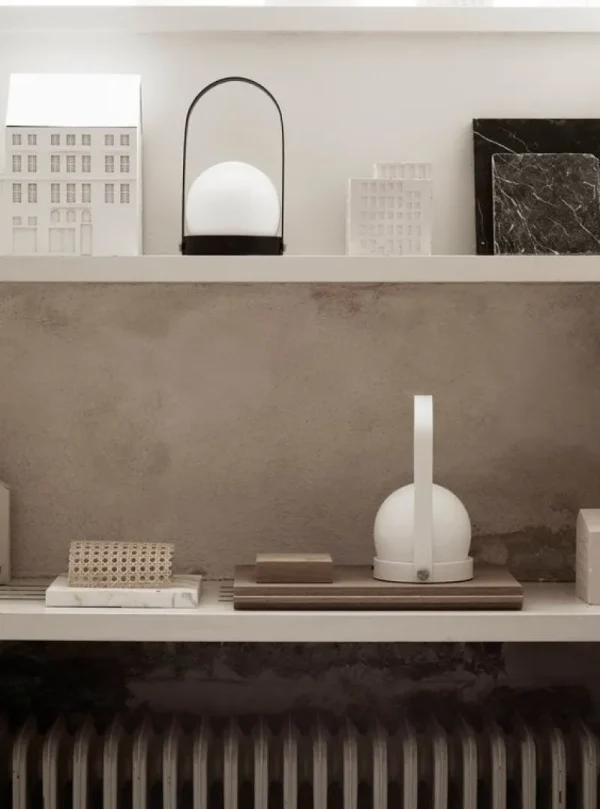 Hem Tischlampen | Tragbare Lampen-Audo Copenhagen LED-Tischleuchte Carrie, schwarz