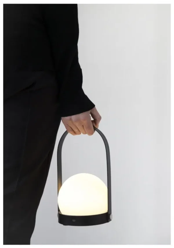 Hem Tischlampen | Tragbare Lampen-Audo Copenhagen LED-Tischleuchte Carrie, schwarz