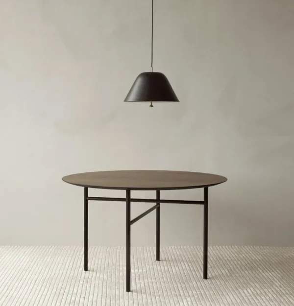 Louis Poulsen Deckenleuchten-Audo Copenhagen Levitate Pendelleuchte, 28 cm, Schwarz – Messing