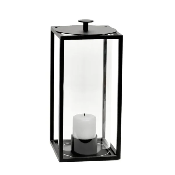 Audo Copenhagen Außenbeleuchtung | Kerzen Und Kerzenhalter^Light'In Laterne, klein, Schwarz