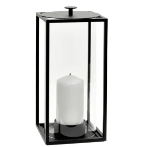 Audo Copenhagen Außenbeleuchtung | Kerzen Und Kerzenhalter^Light'In Laterne, mittel, schwarz