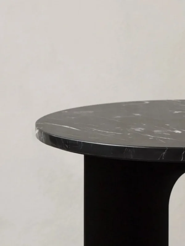 Wendelbo Tische-Audo Copenhagen Marmorplatte für Androgyne Tisch, 65 cm, schwarz