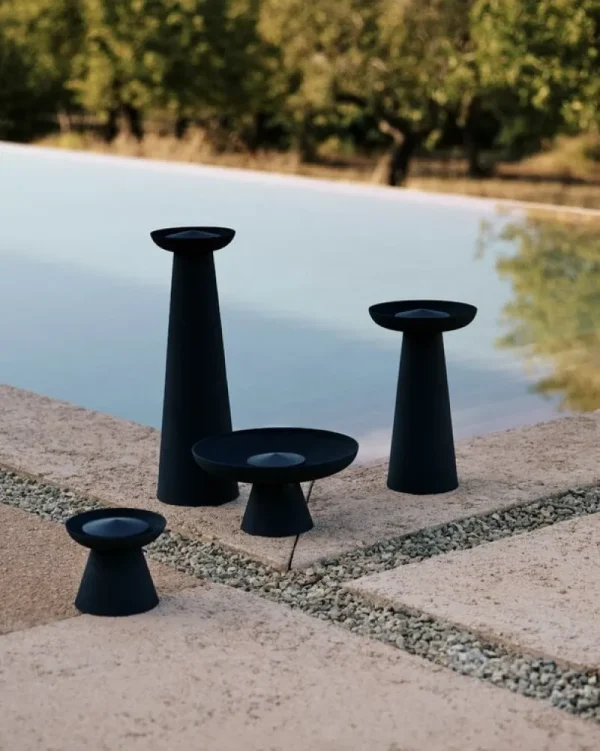 Audo Copenhagen Außenbeleuchtung^Meira Öllaterne, 15 cm, Schwarz