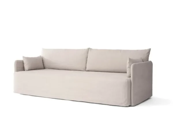 Tapio Anttila Collection Sofas Und Liegen-Audo Copenhagen Offset 3-Sitzer Sofa mit losem Bezug, Hafer