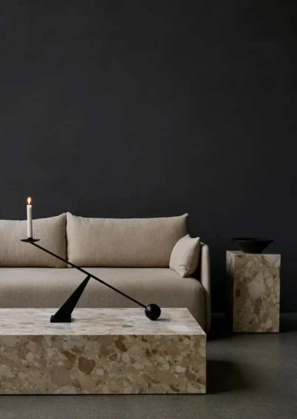 Tapio Anttila Collection Sofas Und Liegen-Audo Copenhagen Offset 3-Sitzer Sofa mit losem Bezug, Hafer