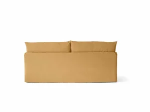 Audo Copenhagen Sofas Und Liegen-Offset 2-Sitzer-Sofa mit losem Bezug, Hafer