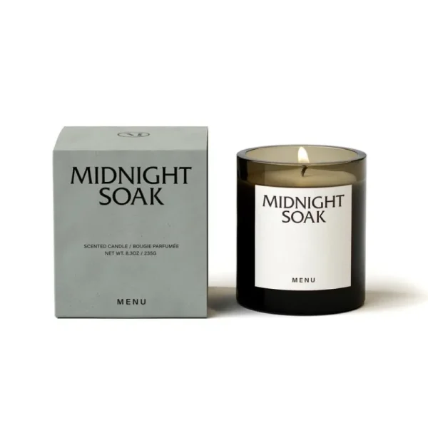 Marimekko Kerzen Und Kerzenhalter-Audo Copenhagen Olfacte Duftkerze, 235 g, Midnight Soak