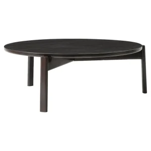 Audo Copenhagen Tische-Passage Couchtisch, 90 cm, dunkle Eiche