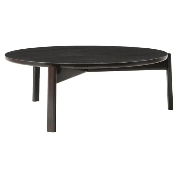 Audo Copenhagen Tische-Passage Couchtisch, 90 cm, dunkle Eiche