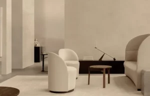 Wendelbo Tische-Audo Copenhagen Passage Couchtisch, 50 cm, Nussbaum