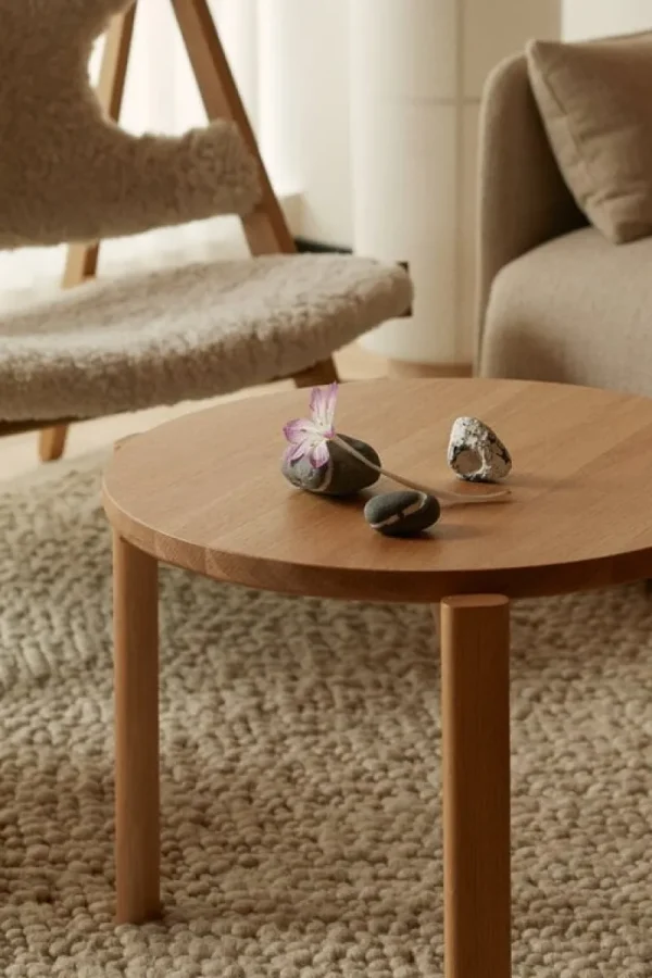 Audo Copenhagen Tische-Passage Couchtisch, 50 cm, Eiche
