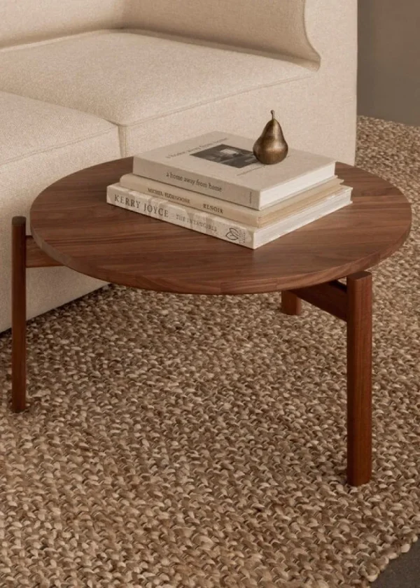 Fogia Tische-Audo Copenhagen Passage Couchtisch, 70 cm, Nussbaum