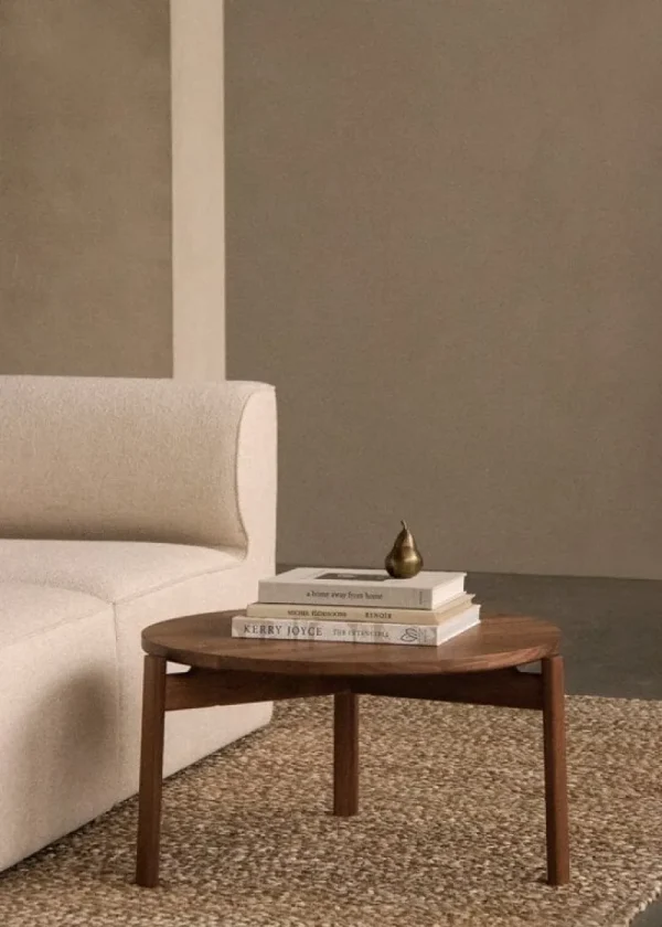Fogia Tische-Audo Copenhagen Passage Couchtisch, 70 cm, Nussbaum