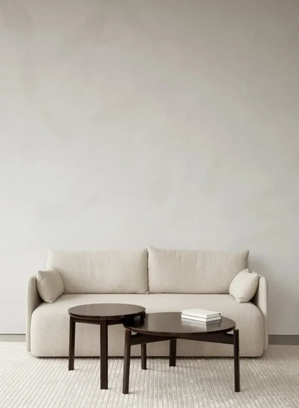 Audo Copenhagen Tische-Passage Couchtisch, 50 cm, dunkle Eiche