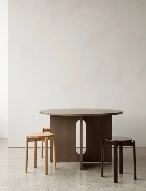 Mattiazzi Sitzgelegenheiten-Audo Copenhagen Passage Hocker, Eiche