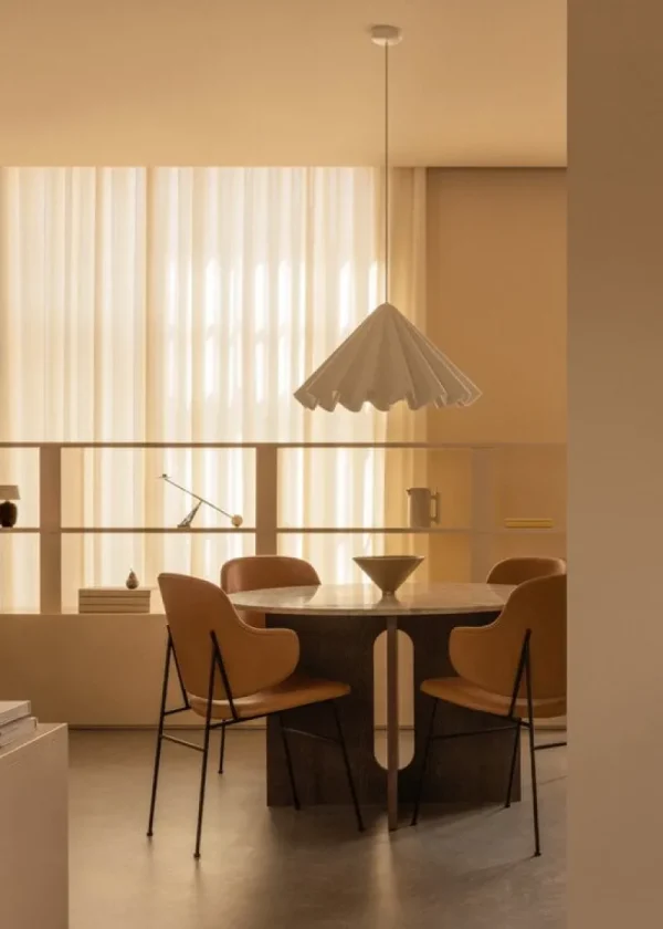 Muuto Deckenleuchten-Audo Copenhagen Pendelleuchte Dancing, 65 cm, naturweiß
