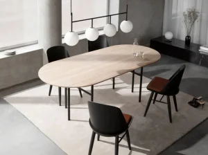 Le Klint Deckenleuchten-Audo Copenhagen Pendelleuchte TR Bulb mit Rahmen, schwarz-opal matt