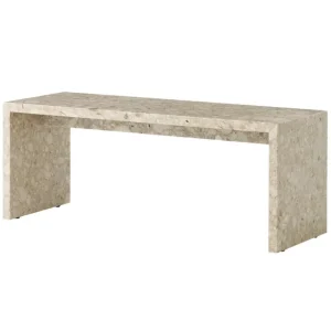 Northern Tische-Audo Copenhagen Plinth Bridge Tisch, Kunis-Breccia-Marmor