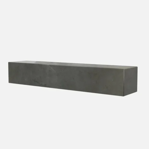 Sibast Regale-Audo Copenhagen Plinth Regal, grauer Kendzo-Marmor