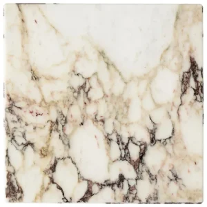 New Works Tische-Audo Copenhagen Plinth Tisch, hoch, Calacatta Viola Marmor