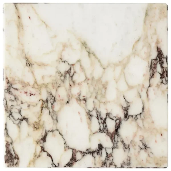New Works Tische-Audo Copenhagen Plinth Tisch, hoch, Calacatta Viola Marmor