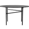 Audo Copenhagen Tische-Snaregade Tisch, rund, 120 cm, schwarze Eiche