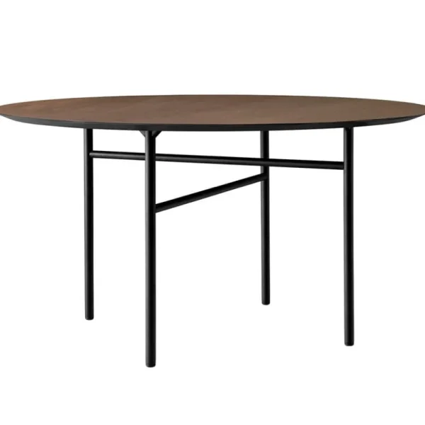 Muuto Tische-Audo Copenhagen Snaregade Tisch, rund, 138 cm, Eiche dunkel gebeizt