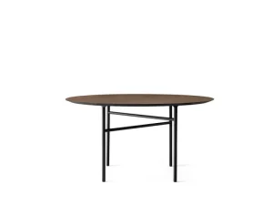 Muuto Tische-Audo Copenhagen Snaregade Tisch, rund, 138 cm, Eiche dunkel gebeizt