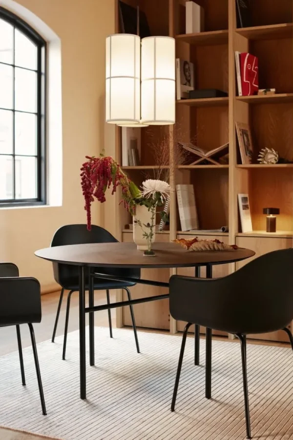OX Denmarq Tische-Audo Copenhagen Snaregade Tisch, rund, 120 cm, Eiche dunkel gebeizt