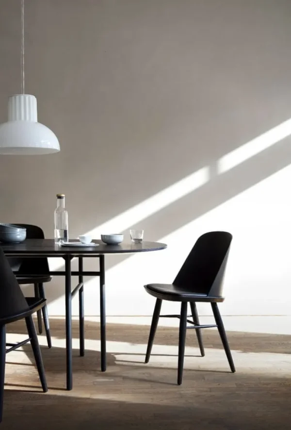 Eberhart Furniture Tische-Audo Copenhagen Snaregade Tisch, oval, 210 x 95 cm, schwarze Eiche