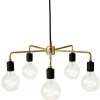 Muuto Deckenleuchten-Audo Copenhagen Tribeca Leonard Pendelleuchte, Messing