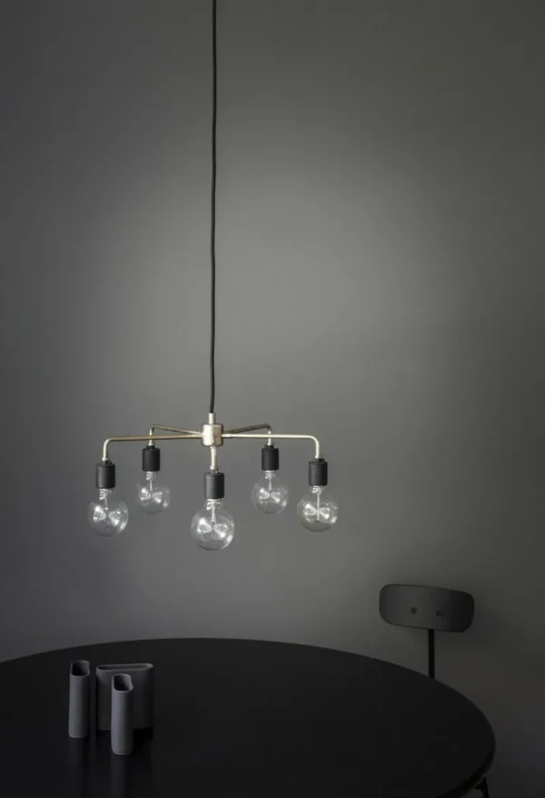 Muuto Deckenleuchten-Audo Copenhagen Tribeca Leonard Pendelleuchte, Messing