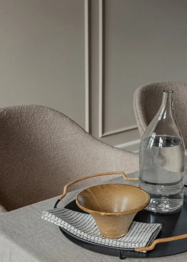 Audo Copenhagen Geschirr | Dekorationsgegenstände^Triptych Keramikschale, 15 cm, Cremeweiß