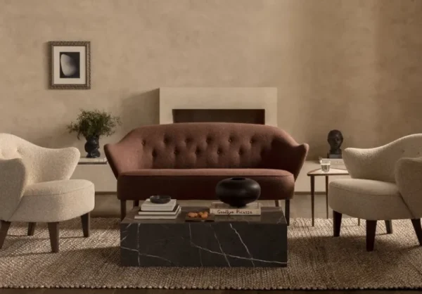 Hem Tische-Audo Copenhagen Umanoff Nesting Beistelltisch, Nussbaum - Schwarz