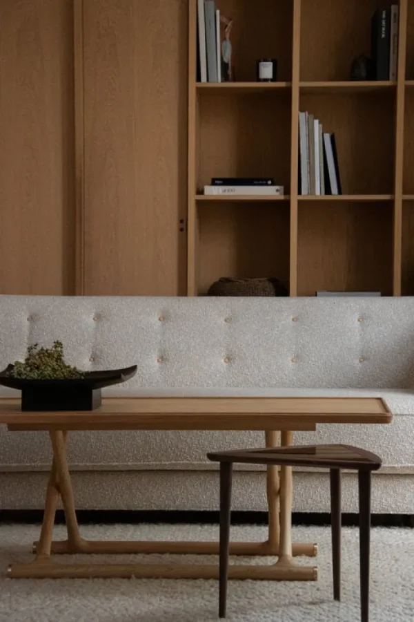 Hem Tische-Audo Copenhagen Umanoff Nesting Beistelltisch, Nussbaum - Schwarz