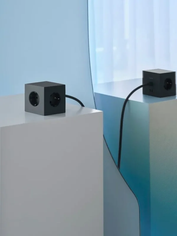 Avolt Unterhaltungselektronik | Elektroartikel^Square 1 USB-C-Verlängerungskabel, 1,8 m, Stockholm Black