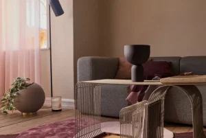 ferm LIVING Sitzgelegenheiten-AYTM Curva Bank, gold