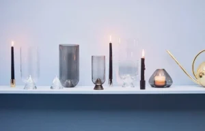 Marimekko Vasen-AYTM Glacies Vase, L, Klar
