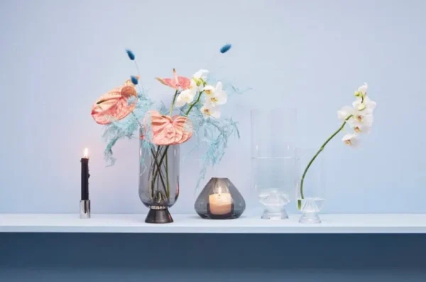 Marimekko Vasen-AYTM Glacies Vase, L, Klar