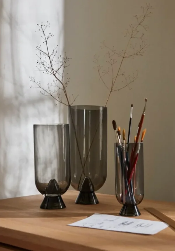 Marimekko Vasen-AYTM Glacies Vase, S, Schwarz