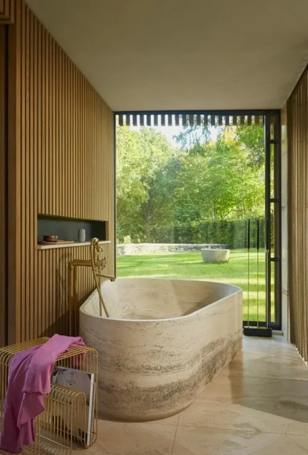 Made by Choice Sitzgelegenheiten-AYTM Hocker Curva, goldfarben