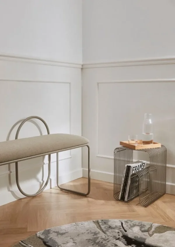 Hem Sitzgelegenheiten-AYTM Hocker Curva, Taupe