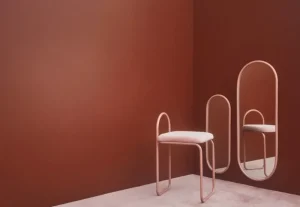 Montana Furniture Spiegel-AYTM Spiegel Angui, 78 x 29 cm, rosa