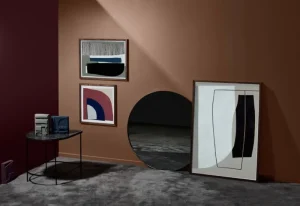 Montana Furniture Spiegel-AYTM Spiegel Circum, 90 cm, schwarz