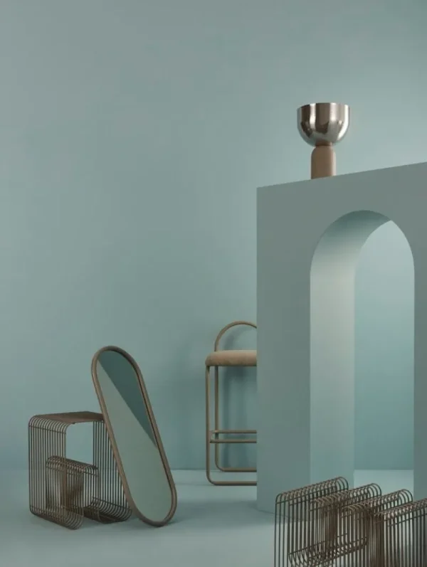 AYTM Zeitschriftenständer^Zeitschriftenhalter Curva, Taupe