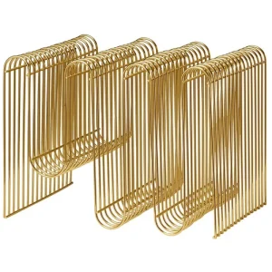 AYTM Zeitschriftenständer^Zeitschriftenhalter Curva, gold