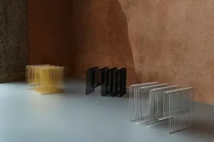 AYTM Zeitschriftenständer^Zeitschriftenhalter Curva, gold