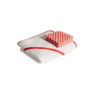 Kinder Baina Textilien Für Kinder | Badezimmertextilien^Baby-Frotteeset, Paloma Sun - ecru
