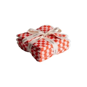 Kinder Baina Textilien Für Kinder | Badezimmertextilien^Baby-Waschlappen-Set, Paloma Sun - ecru