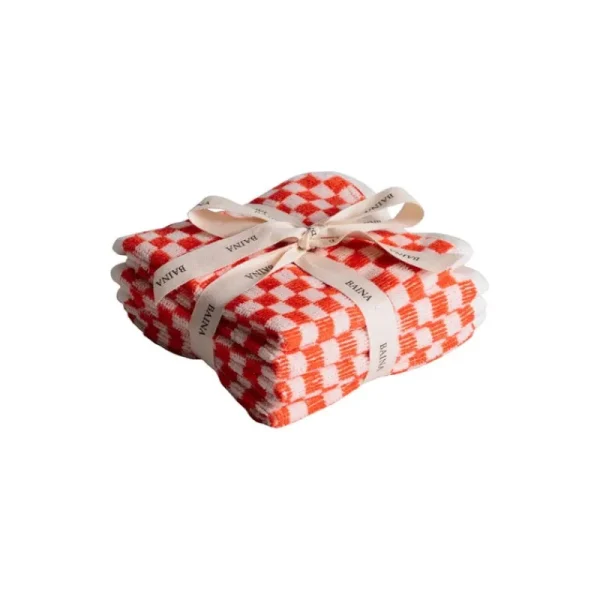 Kinder Baina Textilien Für Kinder | Badezimmertextilien^Baby-Waschlappen-Set, Paloma Sun - ecru